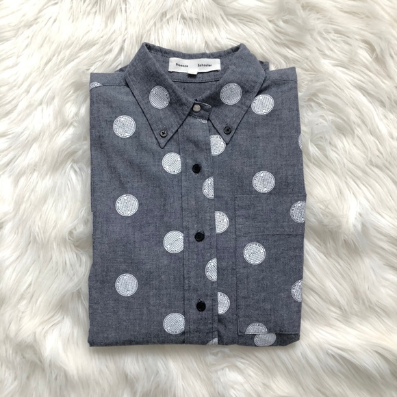 Proenza Schouler Tops - NWOT Proenza Schouler PSWL Chambray Button Down